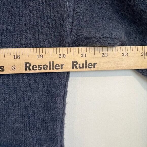 Rose Maternite S Blue Maternity Wool Blend Sweater Dress Pregnancy Turtleneck - Picture 7 of 11